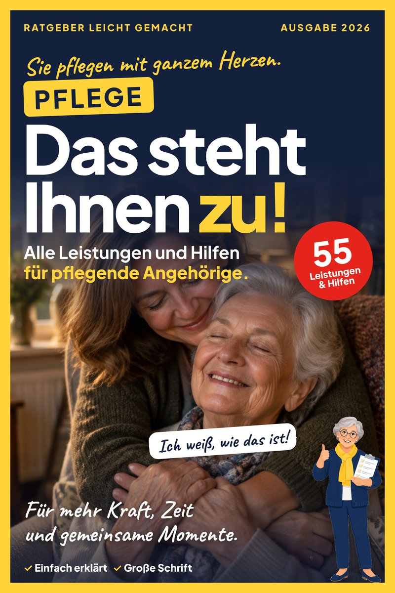 Buchcover: Pflege – Das steht Ihnen zu!