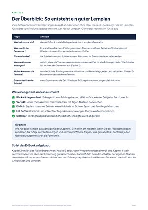 Seite 3 aus Abitur-Lernplan leicht gemacht