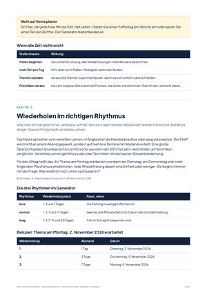 Seite 5 aus Abitur-Lernplan leicht gemacht