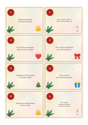 Seite 12 aus Adventskalender leicht gemacht