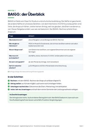 Seite 3 aus BAföG leicht gemacht