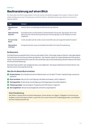 Seite 3 aus Baufinanzierung leicht gemacht