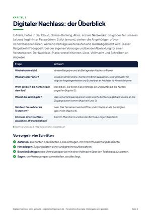 Seite 3 aus Digitaler Nachlass leicht gemacht