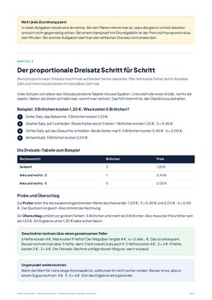 Seite 5 aus Dreisatz leicht gemacht