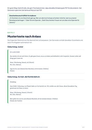 Seite 5 aus Einladungen und Sitzplan leicht gemacht