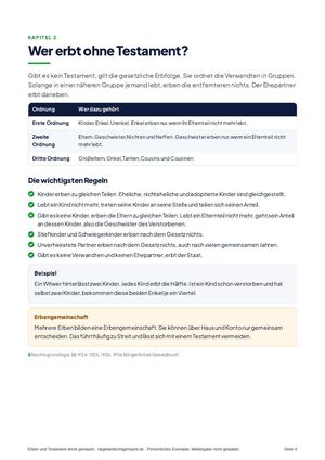 Seite 4 aus Erben und Testament leicht gemacht