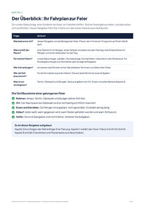 Seite 3 aus Feier planen leicht gemacht