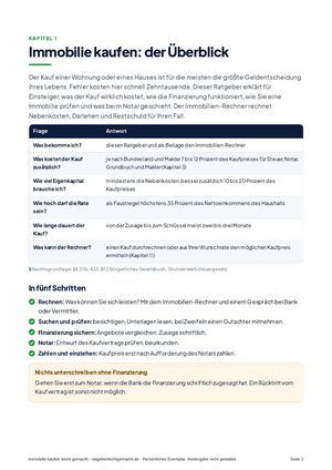 Seite 3 aus Immobilie kaufen leicht gemacht