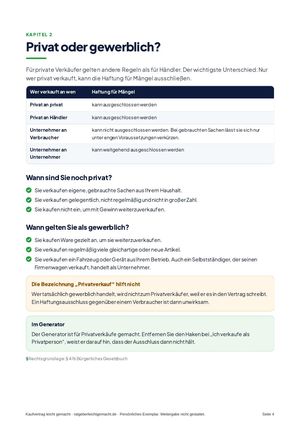 Seite 4 aus Kaufvertrag leicht gemacht