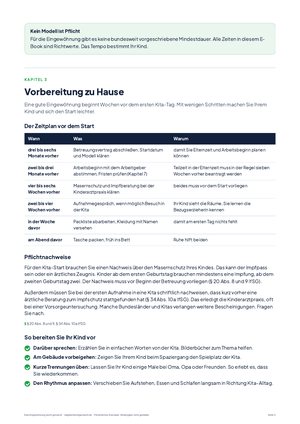 Seite 5 aus Kita-Eingewöhnung leicht gemacht