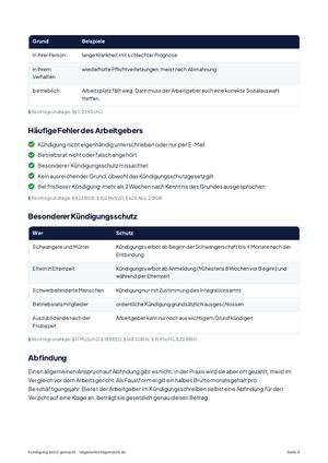 Seite 8 aus Kündigung leicht gemacht