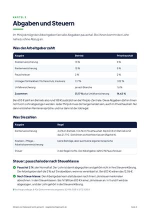 Seite 6 aus Minijob und Nebenjob leicht gemacht