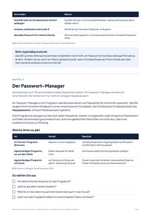 Seite 5 aus Passwörter und Sicherheit leicht gemacht