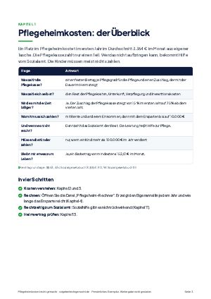 Seite 3 aus Pflegeheimkosten leicht gemacht