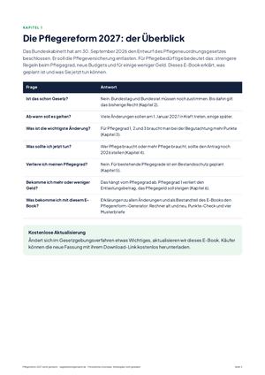 Seite 3 aus Pflegereform 2027 leicht gemacht