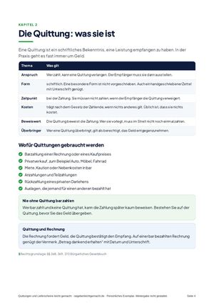 Seite 4 aus Quittungen und Lieferscheine leicht gemacht