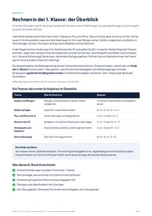 Seite 3 aus Rechnen 1. Klasse leicht gemacht