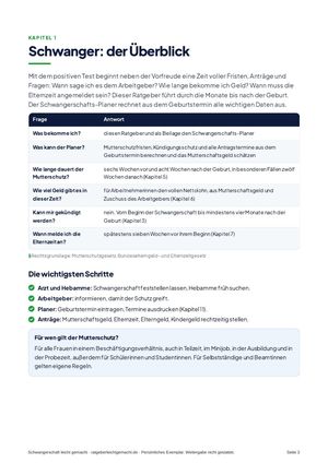 Seite 3 aus Schwangerschaft leicht gemacht