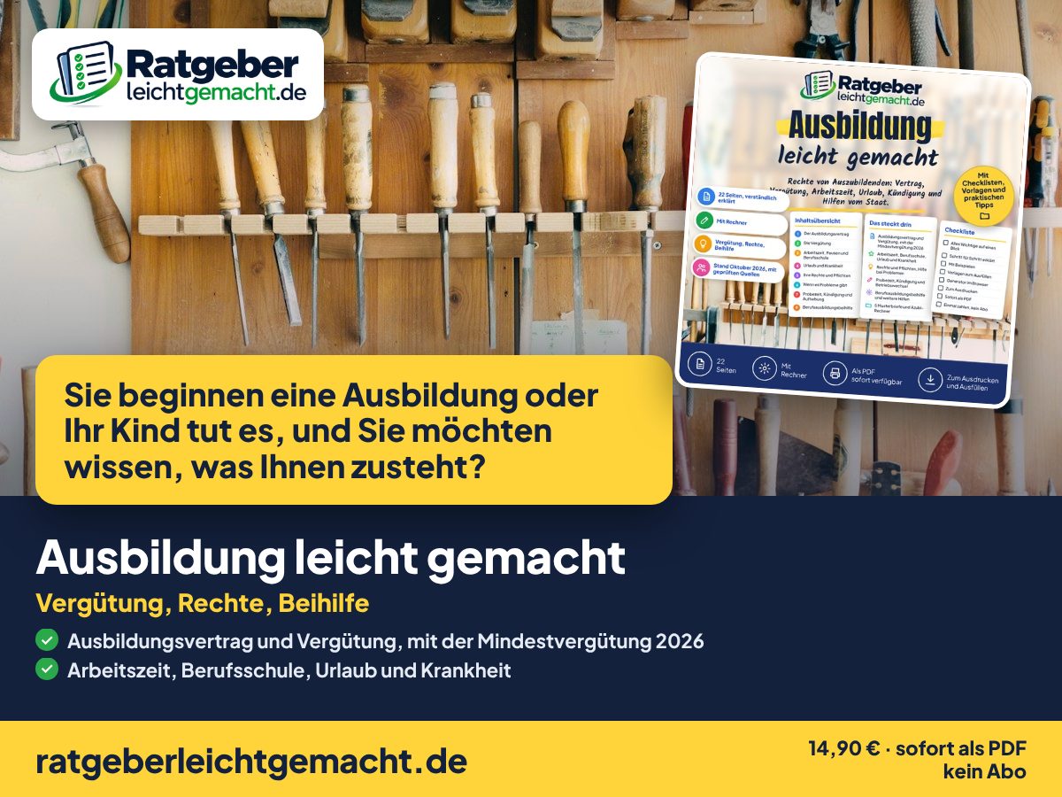 Titelbild Ausbildung leicht gemacht