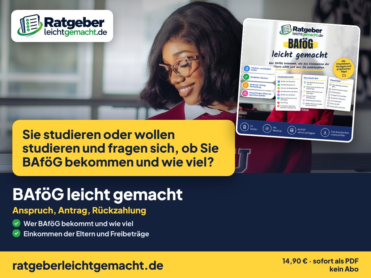 Titelbild BAföG leicht gemacht