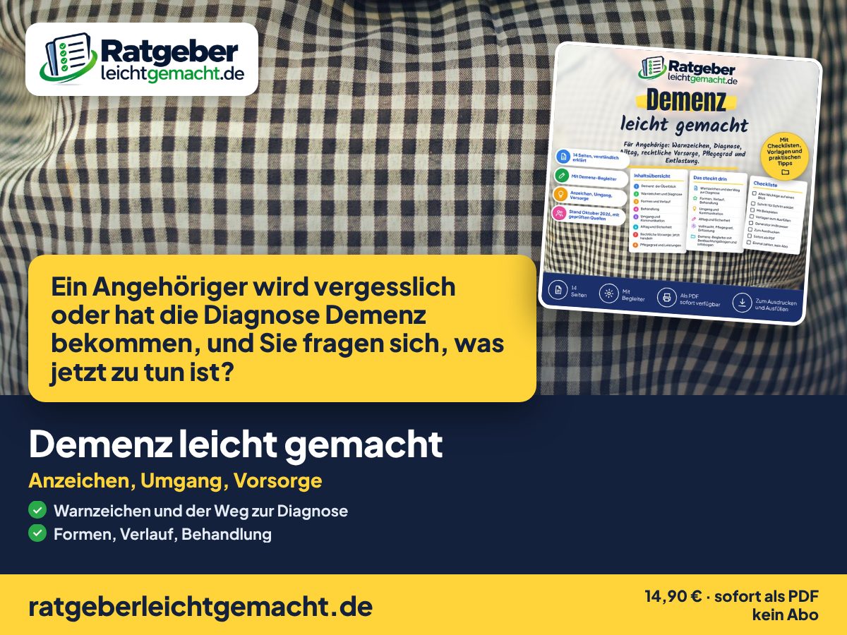 Titelbild Demenz leicht gemacht