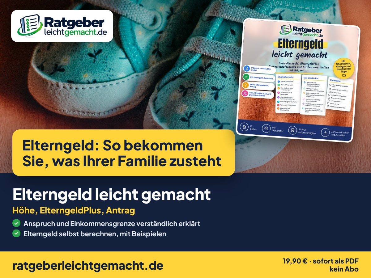 Titelbild Elterngeld leicht gemacht