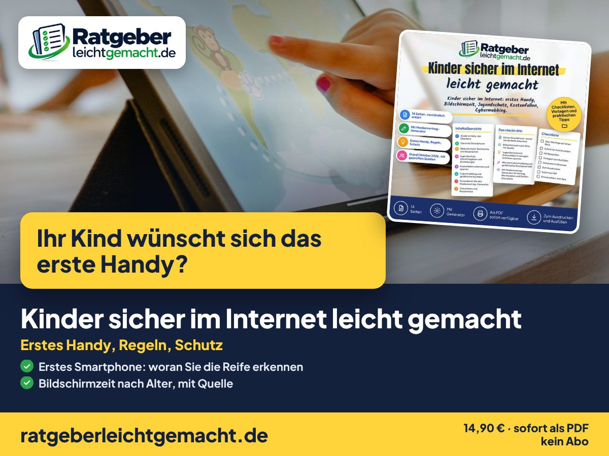 Titelbild Kinder sicher im Internet leicht gemacht