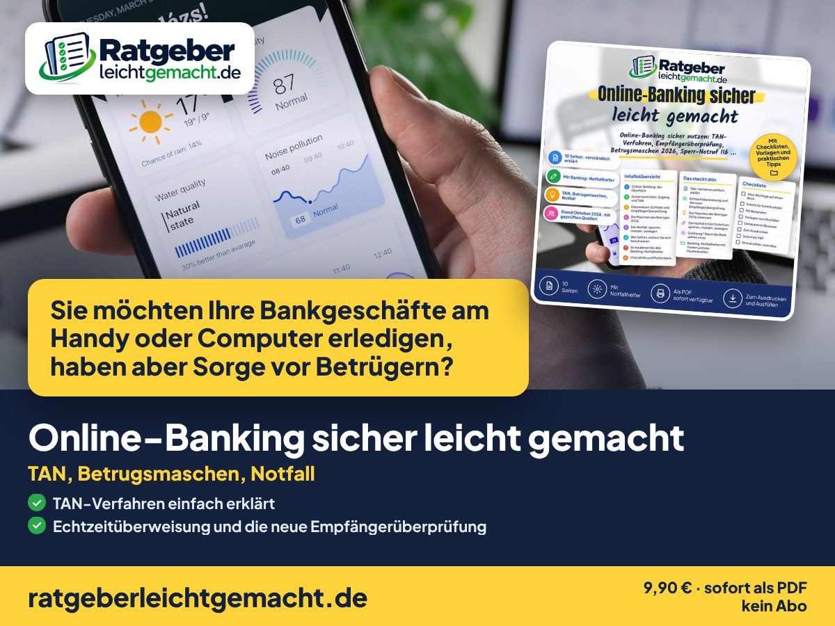 Titelbild Online-Banking sicher leicht gemacht