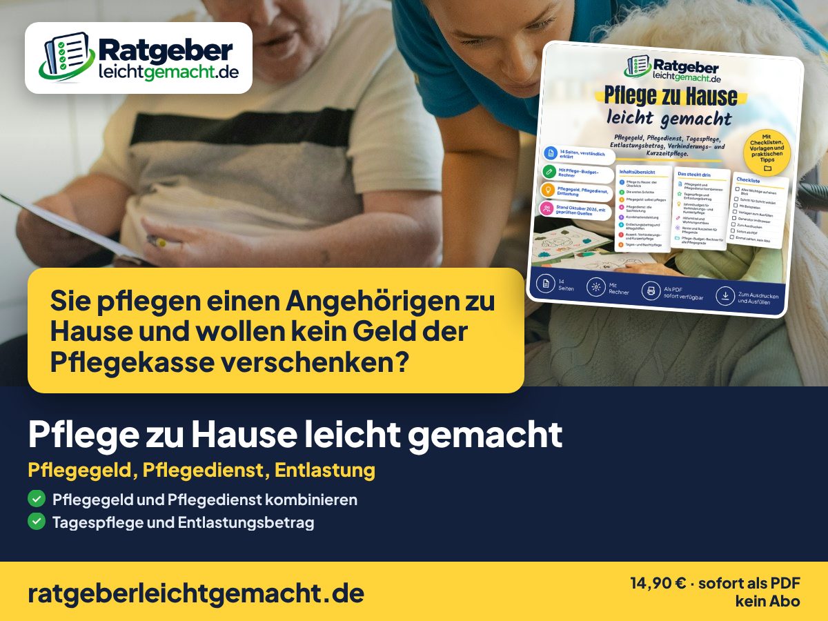 Titelbild Pflege zu Hause leicht gemacht