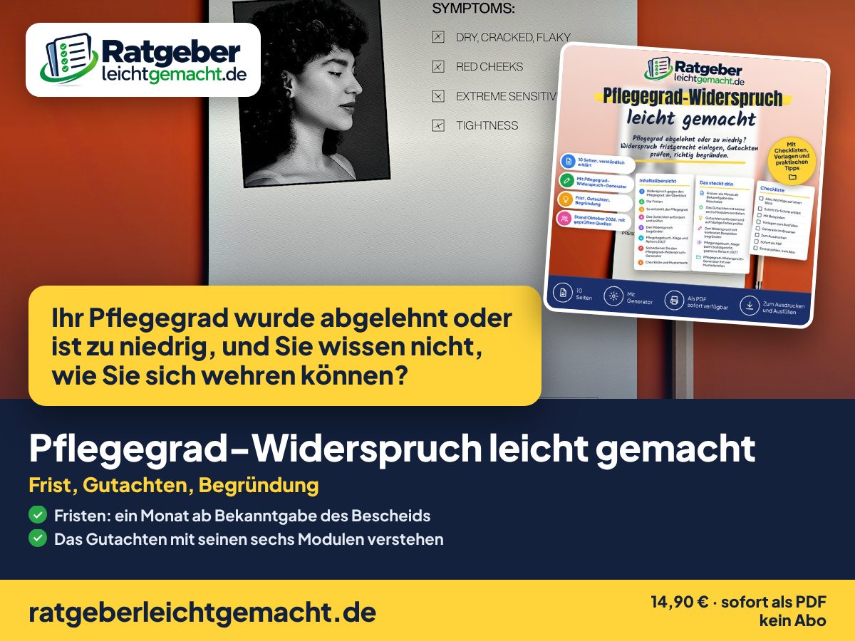 Titelbild Pflegegrad-Widerspruch leicht gemacht